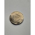 South Africa three pence 1956