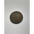 United States of America 1875  one cent