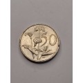 South Africa 1982 50 cents