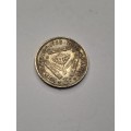 South Africa three pence 1955