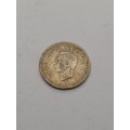 South Africa three pence 1948