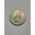 South Africa three pence 1939