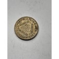 South Africa three pence 1959