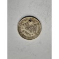 South Africa three pence 1941
