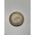 South Africa 1933 six pence