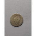 South Africa 1937 six pence