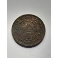 South African Republic one penny 1898