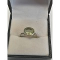 Sterling silver ladies ring Size: N NO BOX