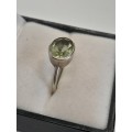 Sterling silver ladies ring Size: N NO BOX