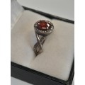 Sterling silver ladies ring Size: P.5 NO BOX