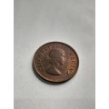 South Africa 1953 1/2 penny