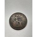 United Kingdom one penny 1918