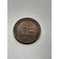 South Africa 1/2 penny 1948