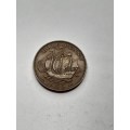 United Kingdom half penny 1953