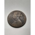 United Kingdom 1867 one penny