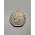United Kingdom 1994 fifty pence