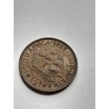 South Africa 1953 1/2 penny