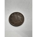 Netherlands 2 1/2 cents 1884
