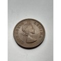 South Africa One penny 1955