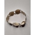 Cloisonne enamel bracelet 16cm long