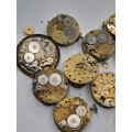 Watch parts for steampunk/repairs