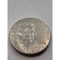 United States of America 2007 five cents