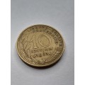 France 10 centimes 1962