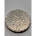 United Kingdom 1966 ten pence