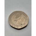 United Kingdom 1990 twenty pence