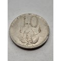 South Africa 1984 ten cent