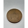 United Kingdom 1973 one new penny