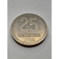 Argentina 25 centavos 1996