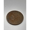 United Kingdom half penny 1942