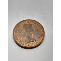 United Kingdom half penny 1967