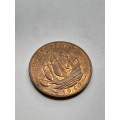 United Kingdom half penny 1967