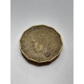 United Kingdom three pence 1943