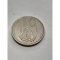 South Africa 1966 10 cents