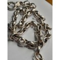 Sterling silver neck chain 70cm long