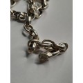 Sterling silver neck chain 70cm long