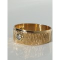 18ct Gold Diamond Ladies Ring - PRE-OWNED