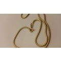 14ct Gold Ladies Snake chain - Pre-owned