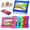 Kids Educational Tablet 7'' Android4.4 Case Bundle Dual Camera 1.5Ghz Wi-Fi Quad Core 8GB