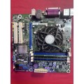 intel core i7-3770 3.40GHz with intel DQ77CP motherboard and 16GB RAM. Back Plate included