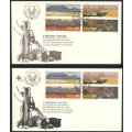 South Africa 1975 Tourism First Day Cover with Scarce Cover Varieties