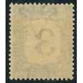 South Africa 1926 Postage Due 3d black and blue stamp (SACC D15) (**)