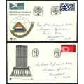 South Africa 1974 Signed Official First Day Covers x (2)