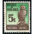 South Africa "National Savings" 5c stamp