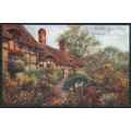 Great Britain "Anne Hathaway's Cottage" Postcards from Original Water Colour Drawings x (3)