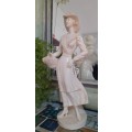 Stylish Vintage Lady Statue 44cm High
