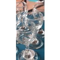 Vintage Sherry glasses x6 Grape design